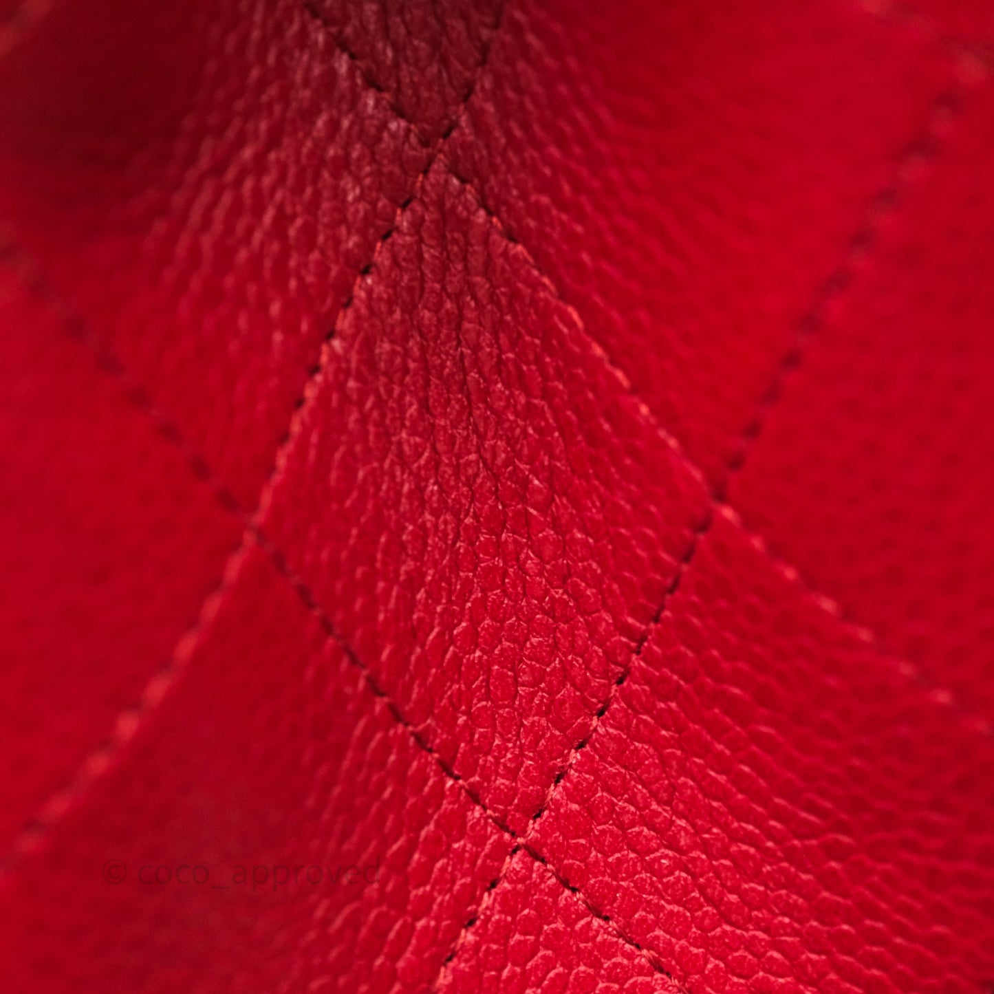 Chanel Jumbo Double Flap Red Caviar Silver Hardware⁣⁣