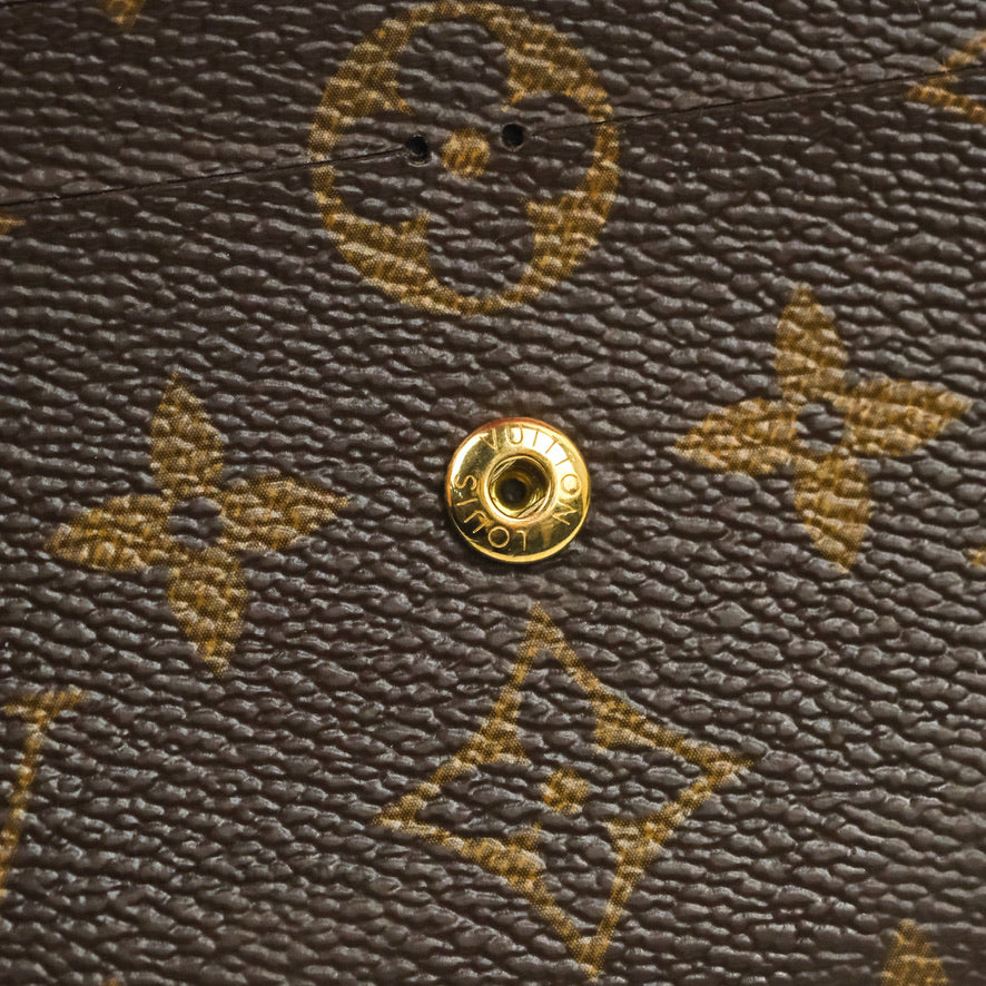 Louis Vuitton Monogram Bloom Flower Emilie Wallet