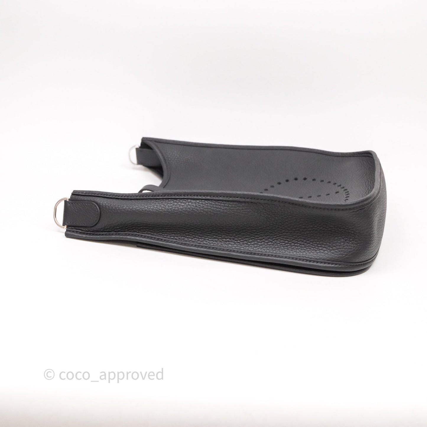 Hermes Evelyne III 29 Black Clemence Palladium Hardware