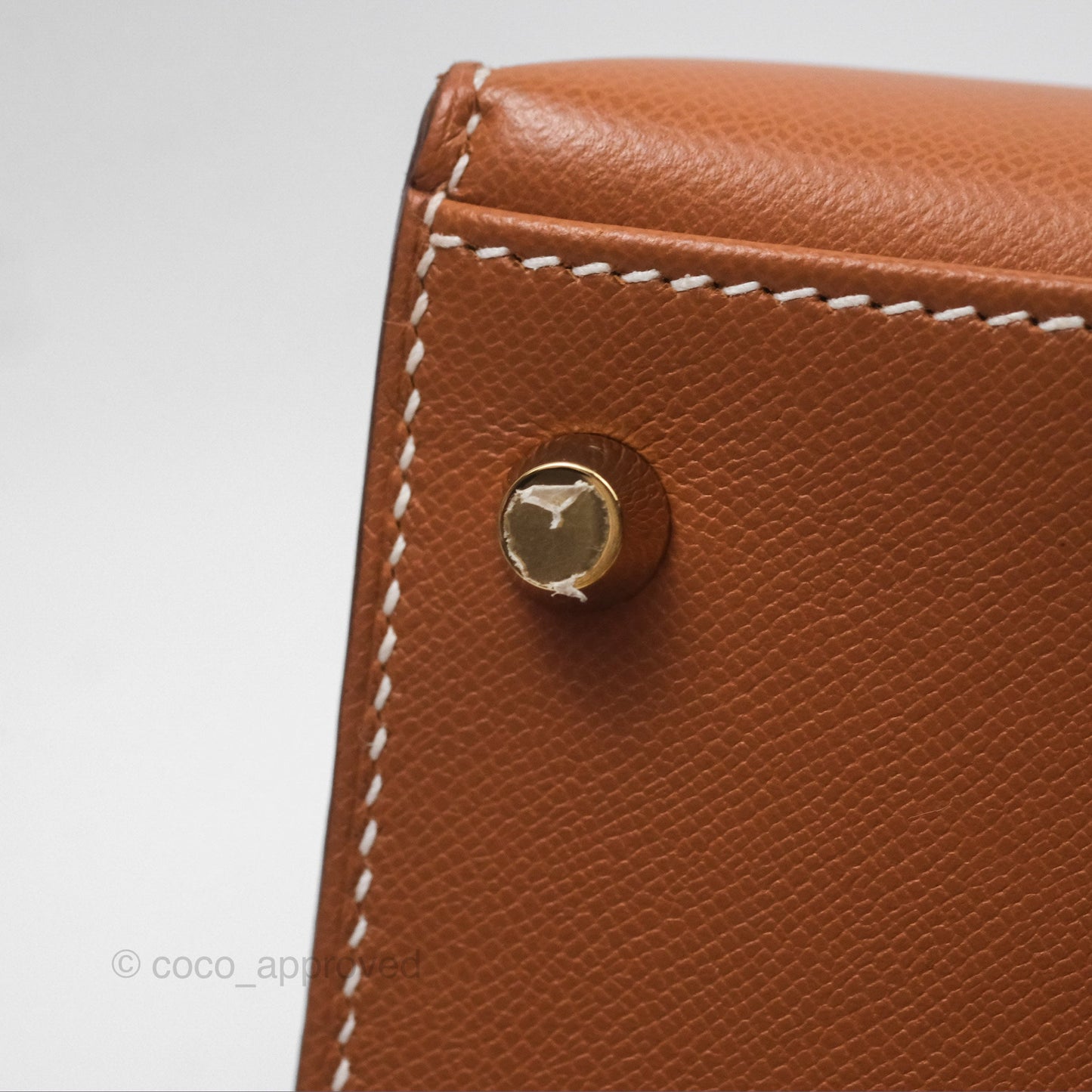 Hermès Kelly 28 Sellier Gold 37 Epsom Gold Hardware