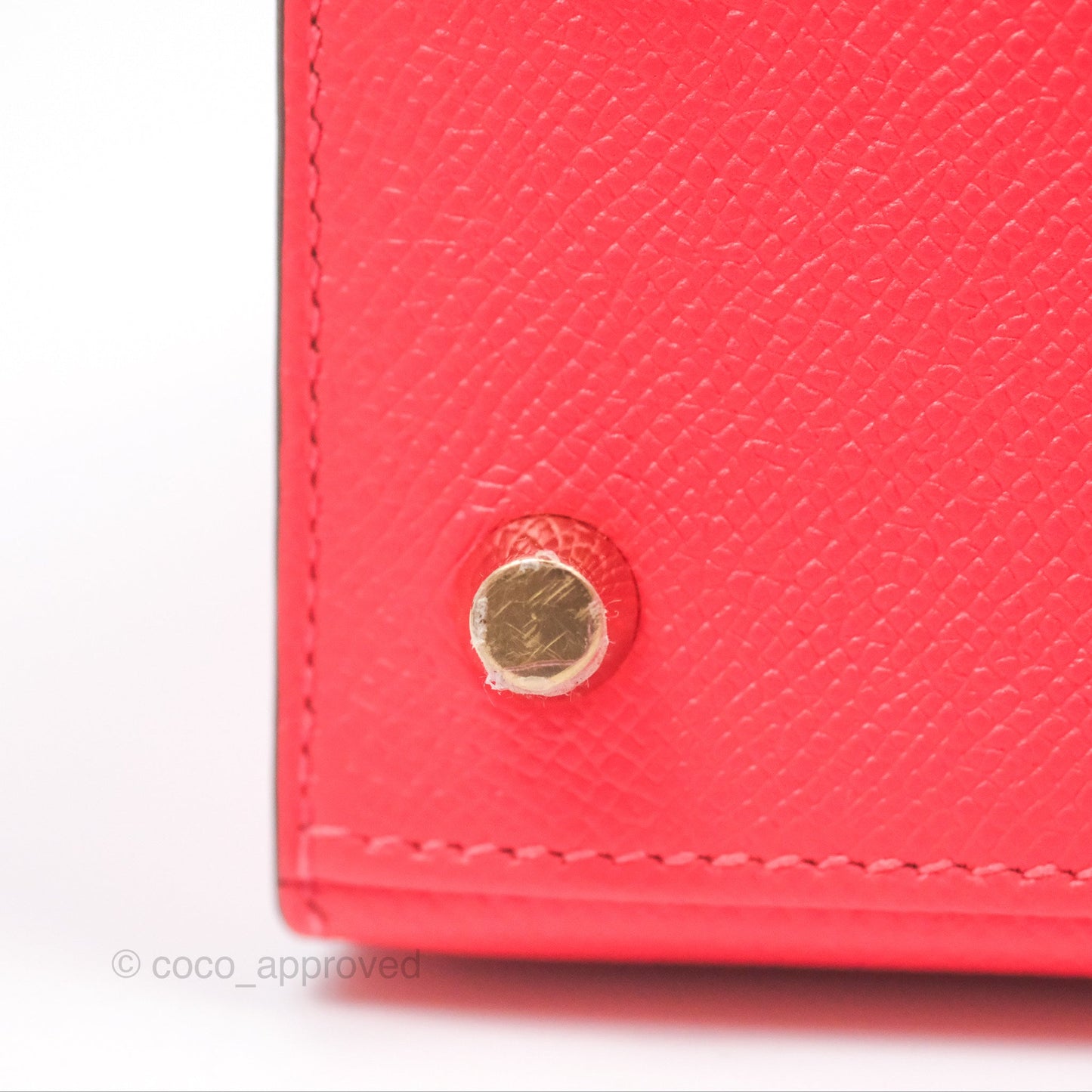 Hermès Kelly 25 Sellier Rose Jaipur Epsom Gold Hardware