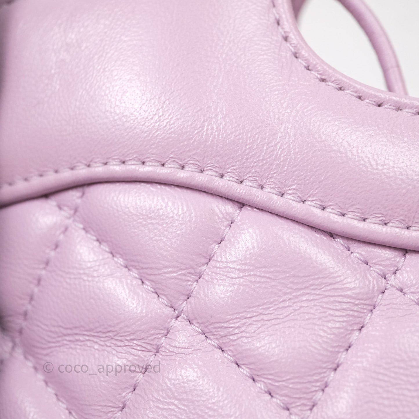 Chanel 31 Mini Lilac Shiny Lambskin Gold Hardware