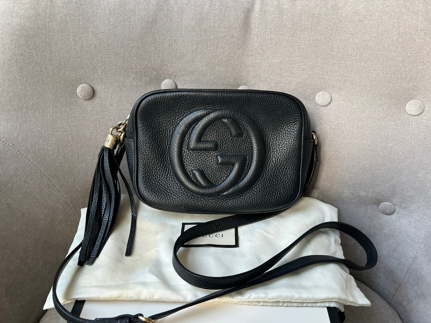 Luxury Gucci Trending 2025 Black Soho Disco