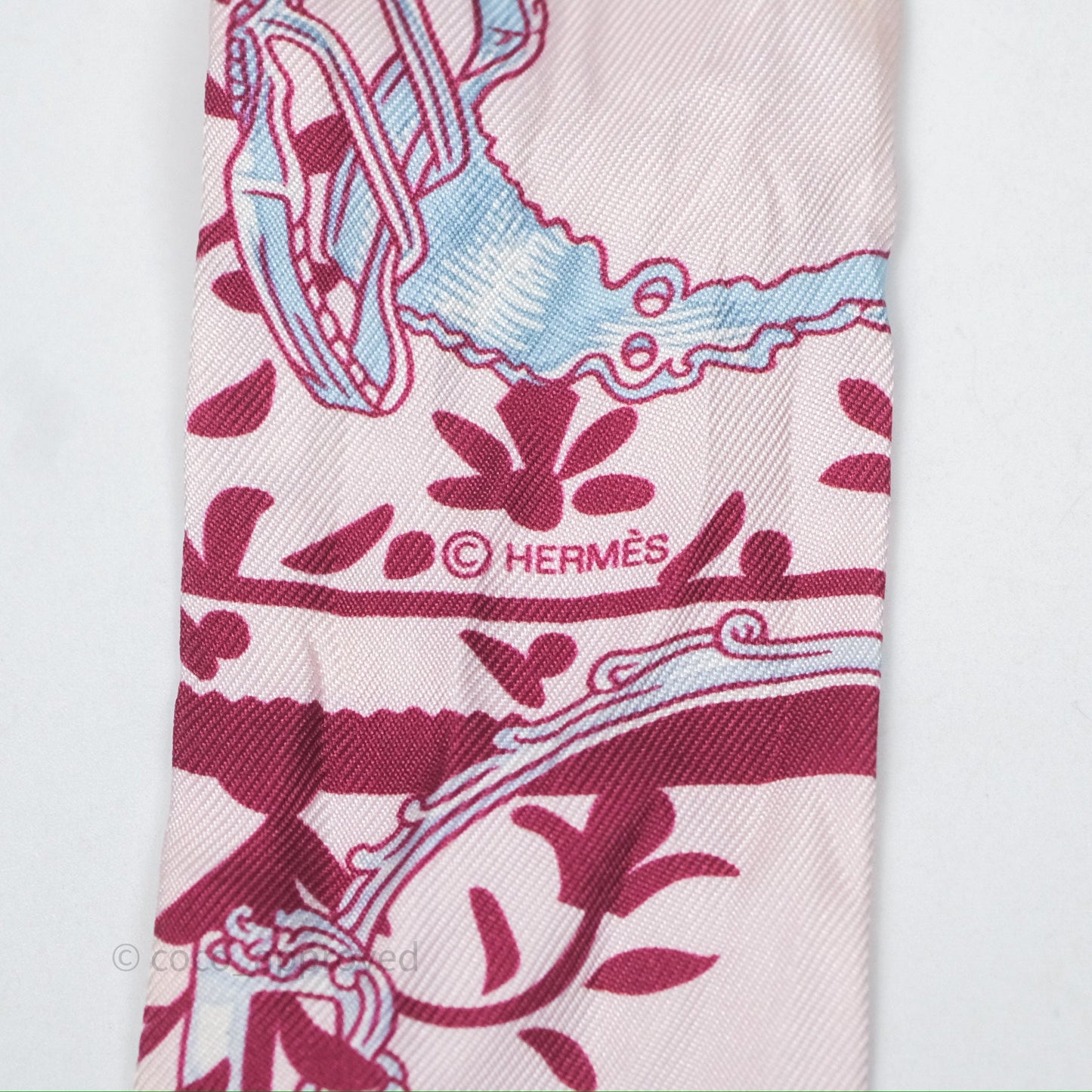 Hermès Etriers Remix SH/Rose Pale