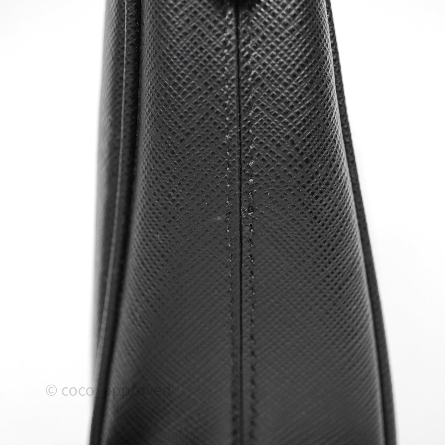 Prada Re-Edition 2005 Black Saffiano Leather Bag Gold Hardware