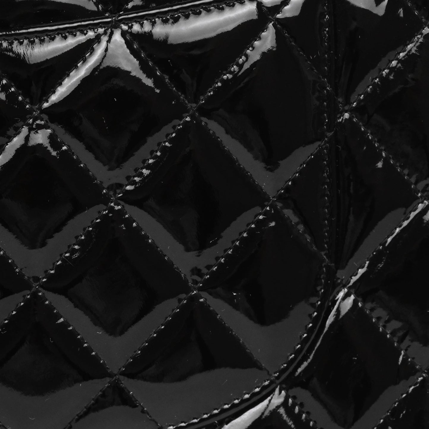 Chanel Jumbo Double Flap Black Patent Silver Hardware⁣⁣