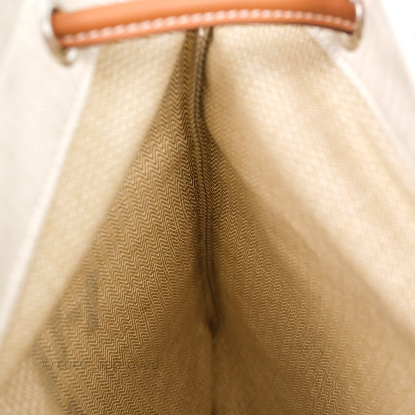 Hermès Aline Canvas Tote Bag