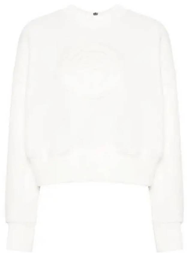 Luxury Gucci Trending 2025 GG Logo Cotton Sweatshirt White