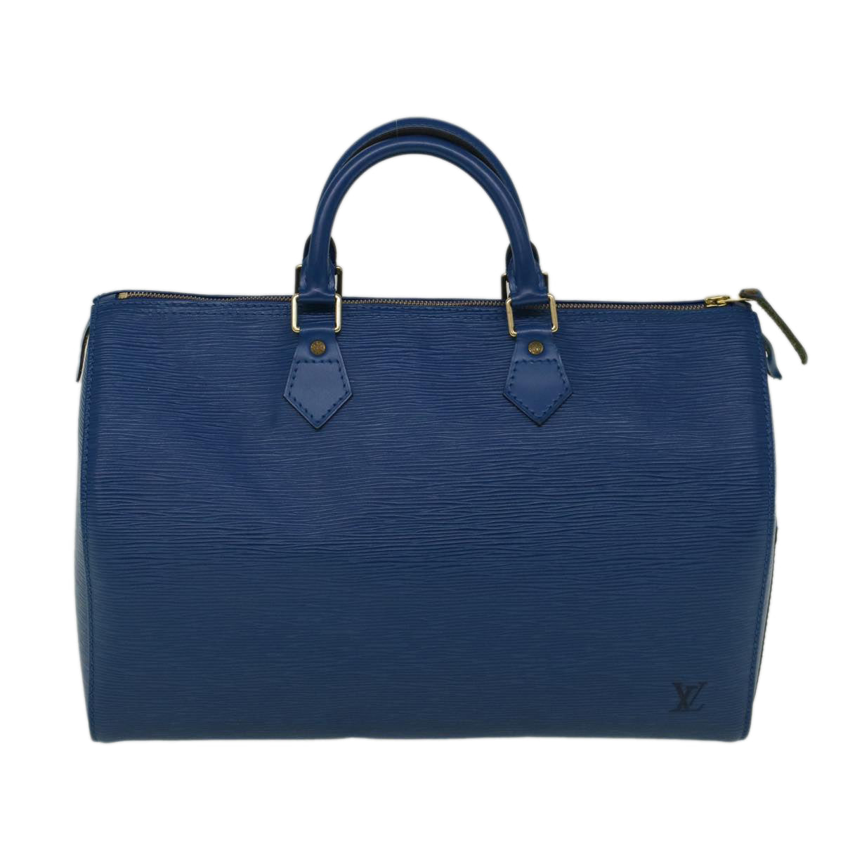 Louis Vuitton Speedy 35  Leather Handbag ()