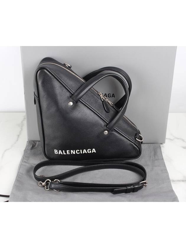 Luxury Balenciaga Logo triangle small duffel bag