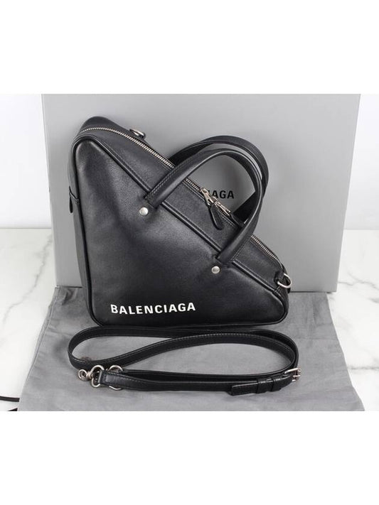 Luxury Balenciaga Logo triangle small duffel bag