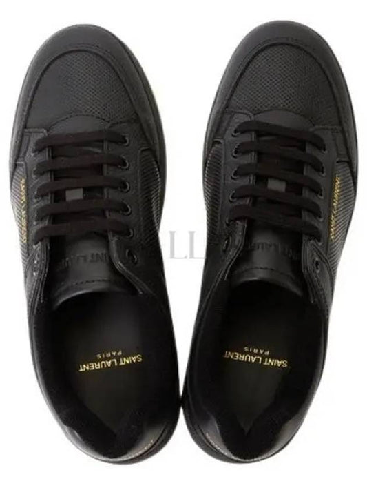 Luxury Saint Laurent SL 61 Low Top Sneakers Black Gum
