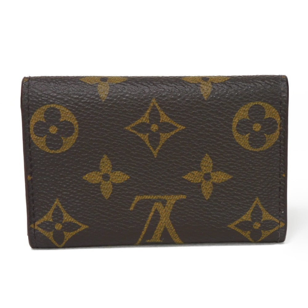 LOUIS VUITTON Key case Key holder  M62630 Monogram canvas x grain leather (embossed) Marron Monogram Multicles 6 Women()