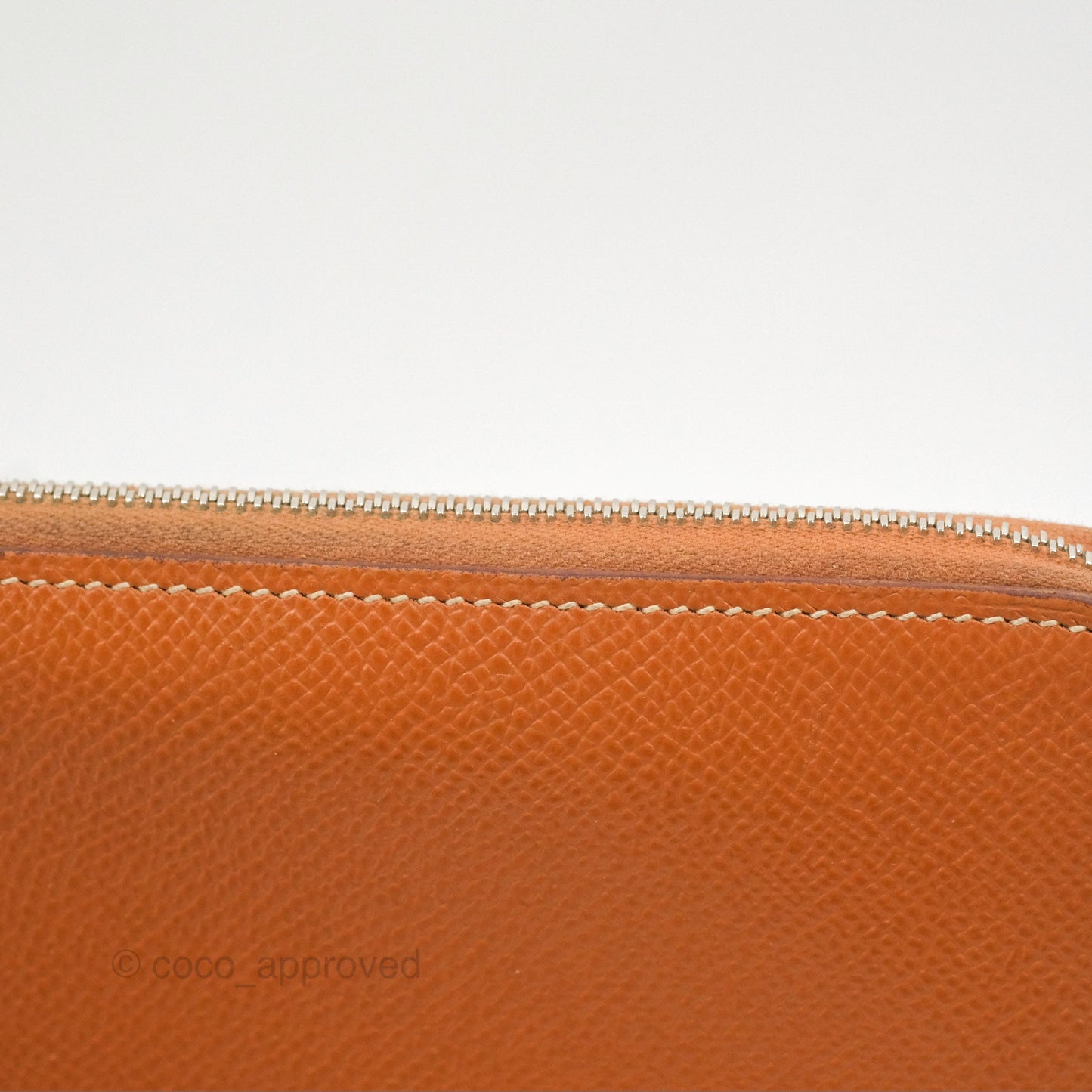 Hermès Silk In Classique Long Wallet Gold Epsom