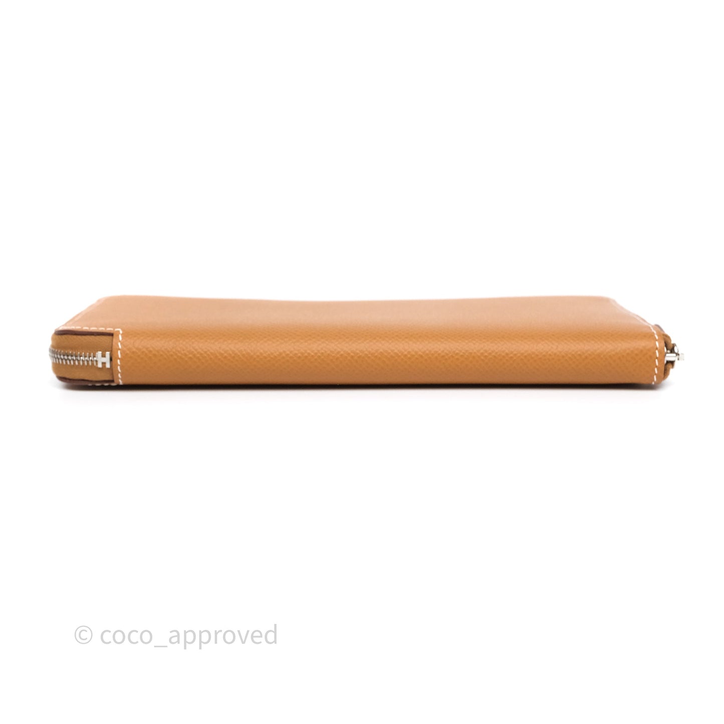 Hermès Silk In Classique Long Wallet Gold Epsom