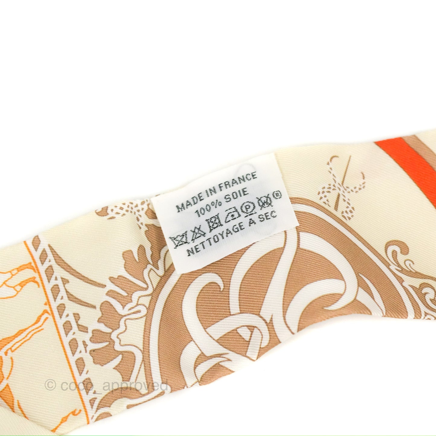 Hermes Ex-Libris Silk Twilly