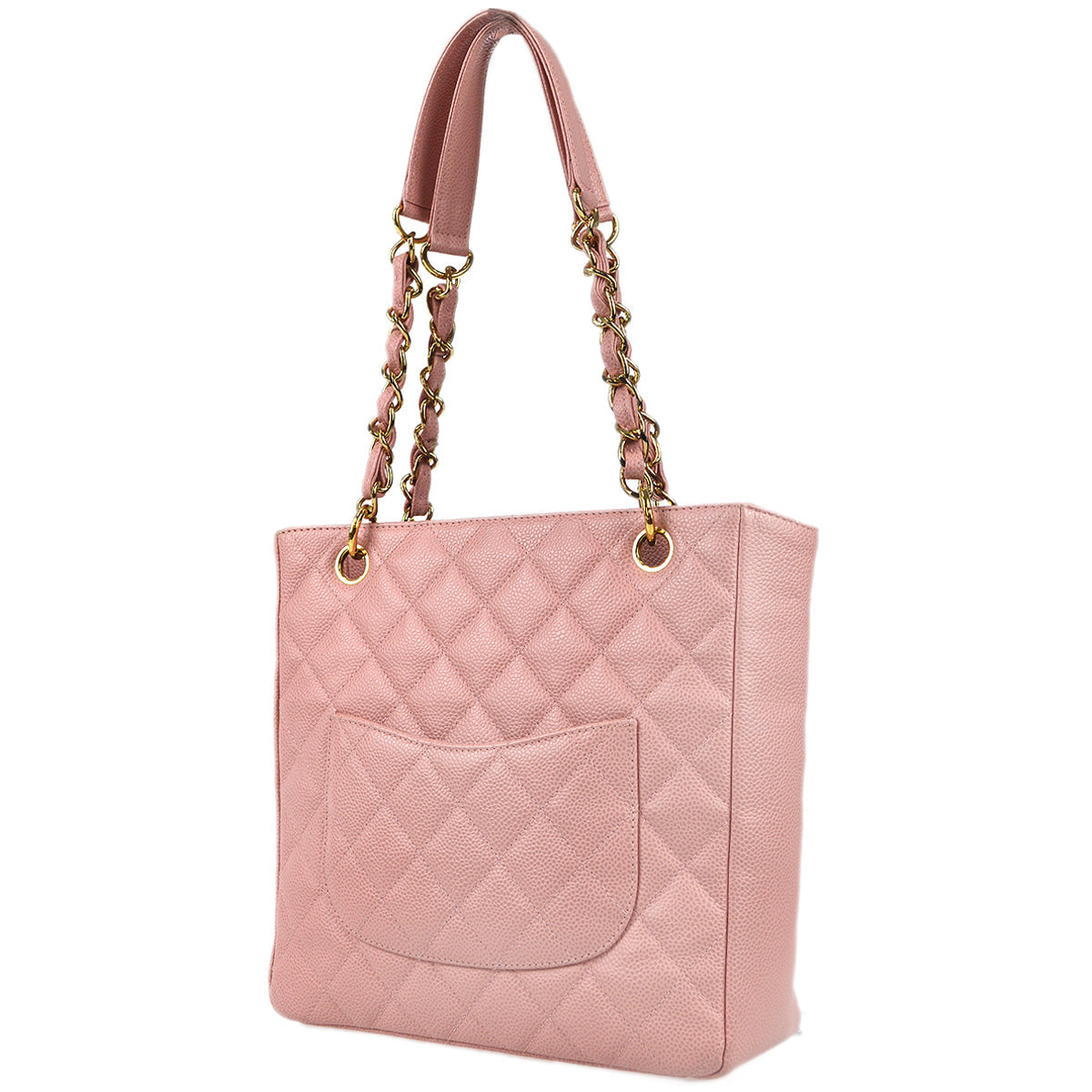 Luxury Chanel 2003-2004 Petite Shopping Tote PST Caviar
