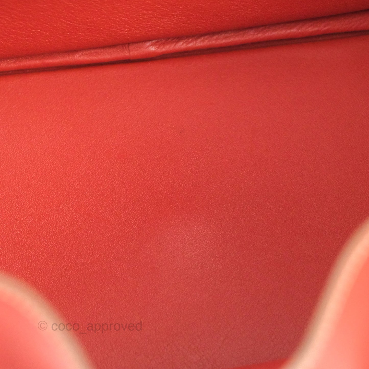Hermès Lindy 30 Sanguine 9M Swift Palladium Hardware