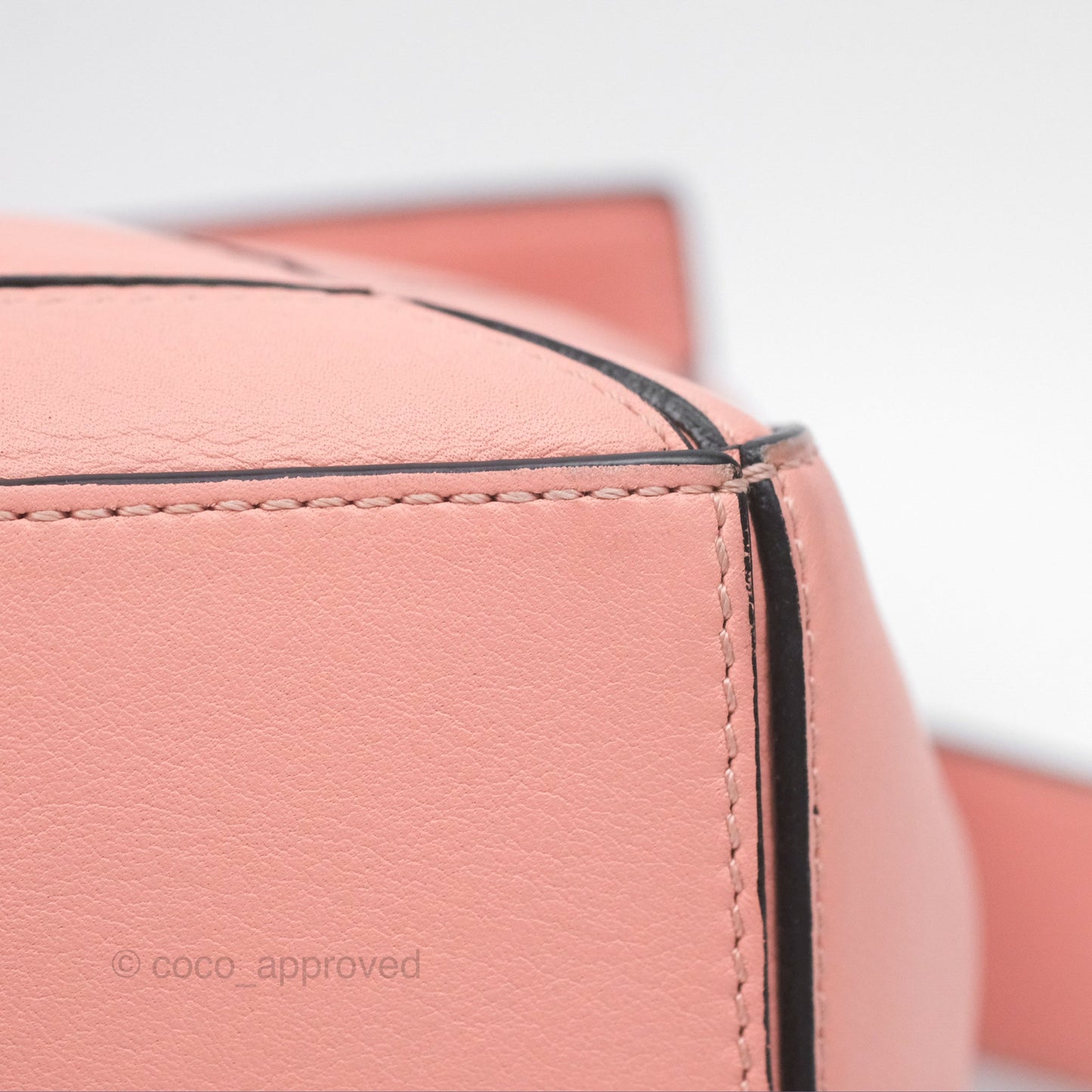 Loewe Small Puzzle Bag Pink Calfskin