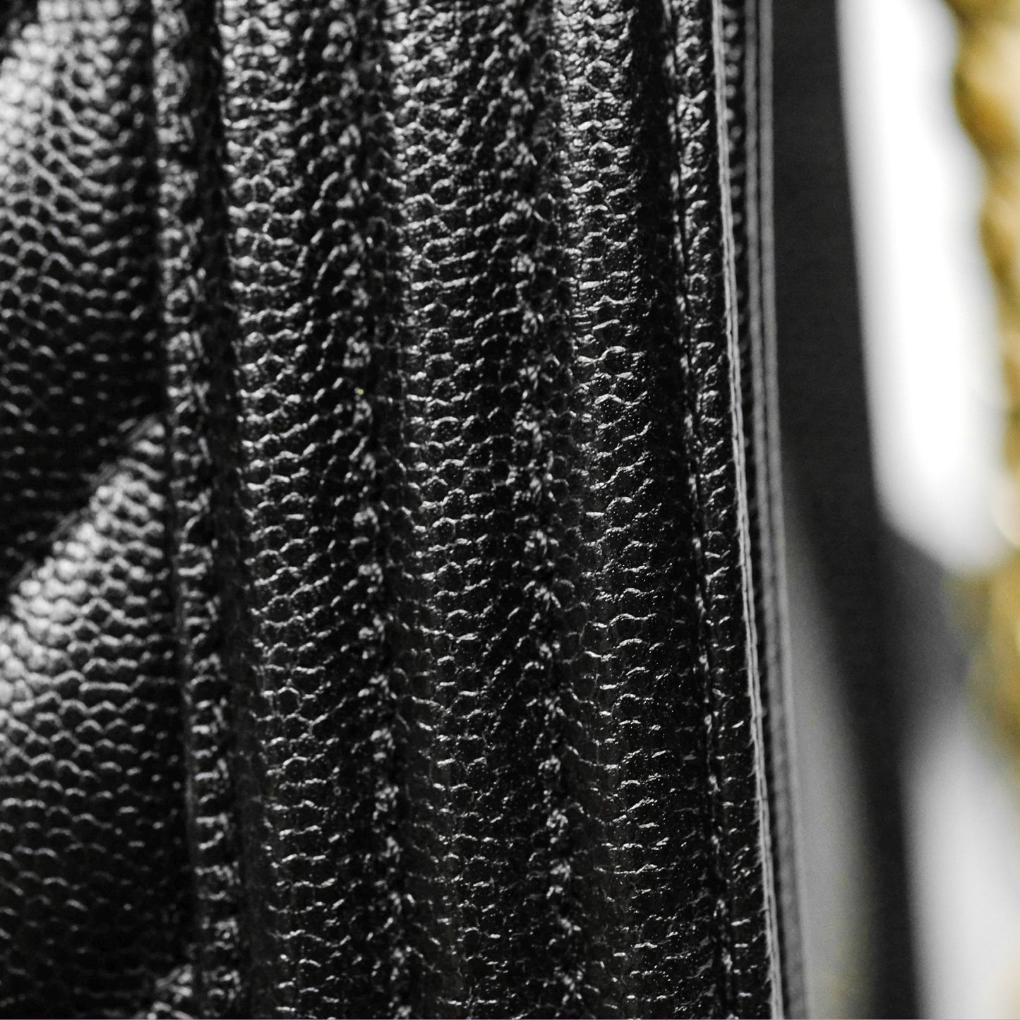 Chanel Medium Boy Chevron Black Caviar Gold Hardware