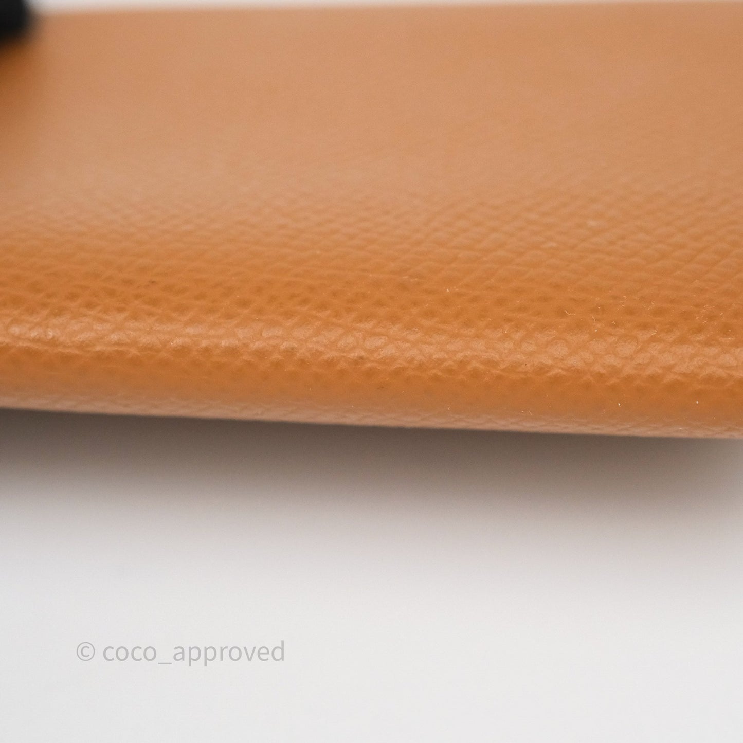 Hermès Calvi Duo Compact Card Holder Gold Epsom