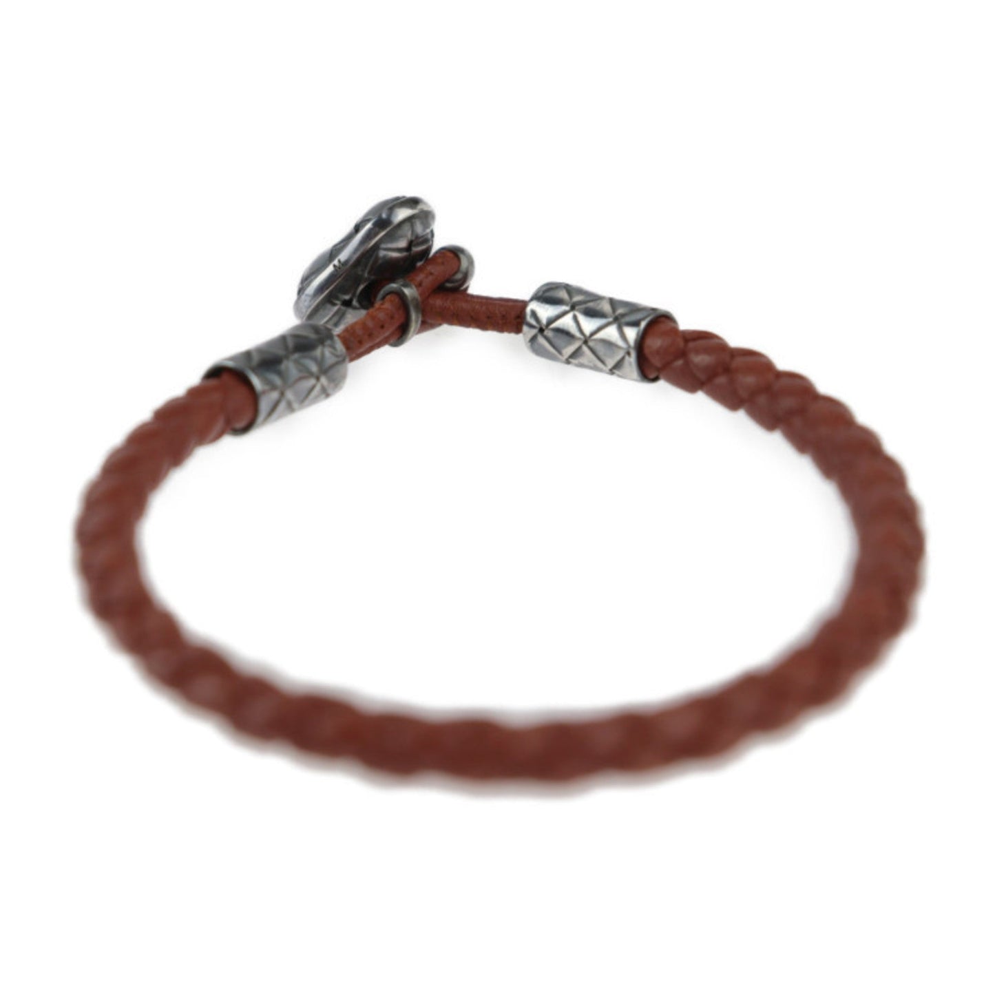 Luxury Bottega Veneta   Leather  925 Charm Bracelet ()