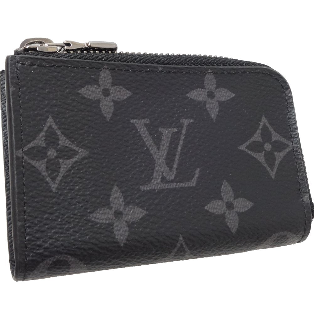 Louis Vuitton Coin Case Monogram Eclipse Black