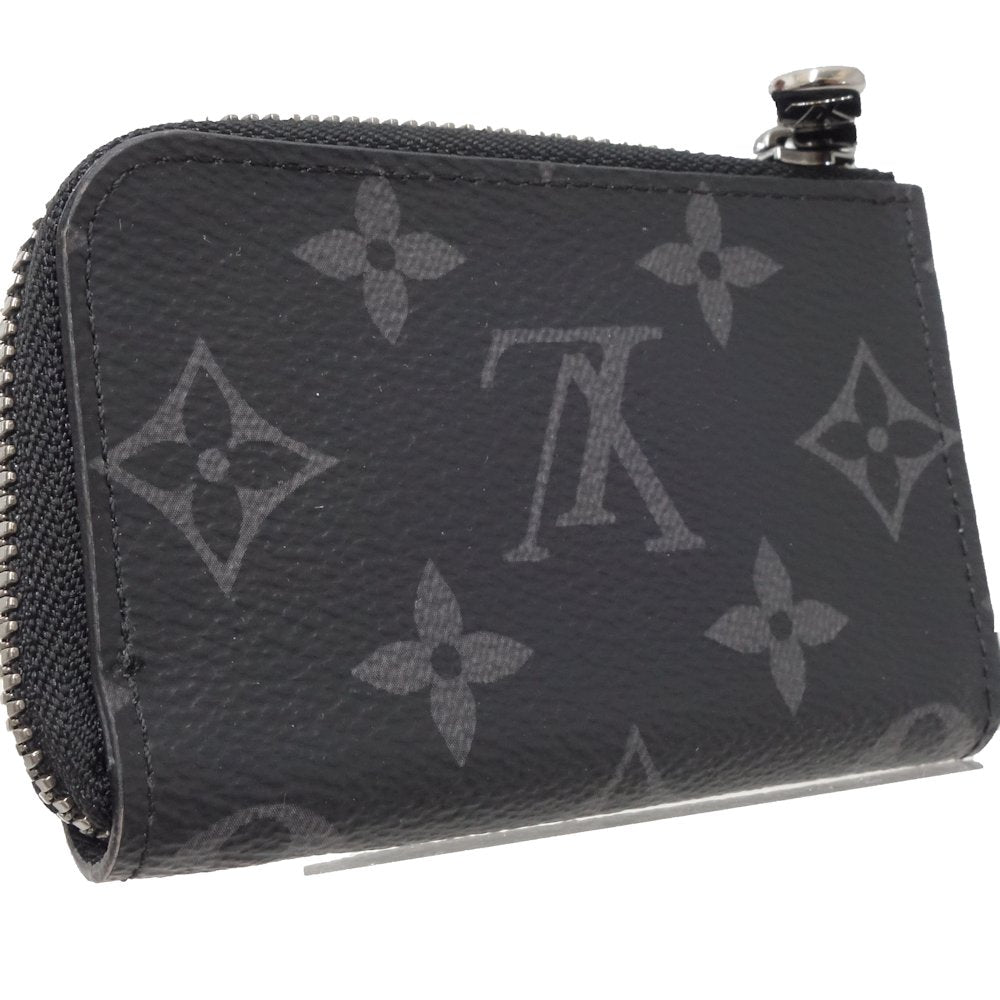 Louis Vuitton Coin Case Monogram Eclipse Black