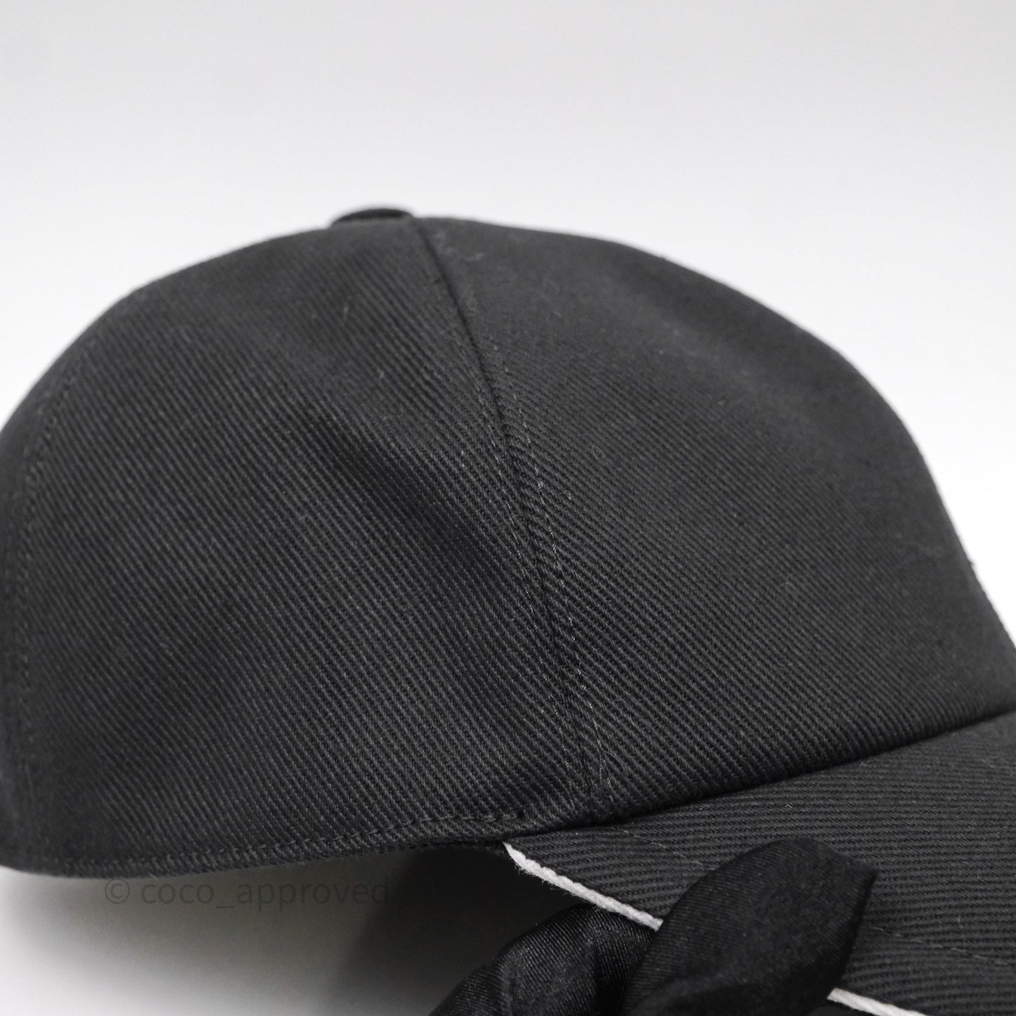 Chanel CC Baseball Cap Black