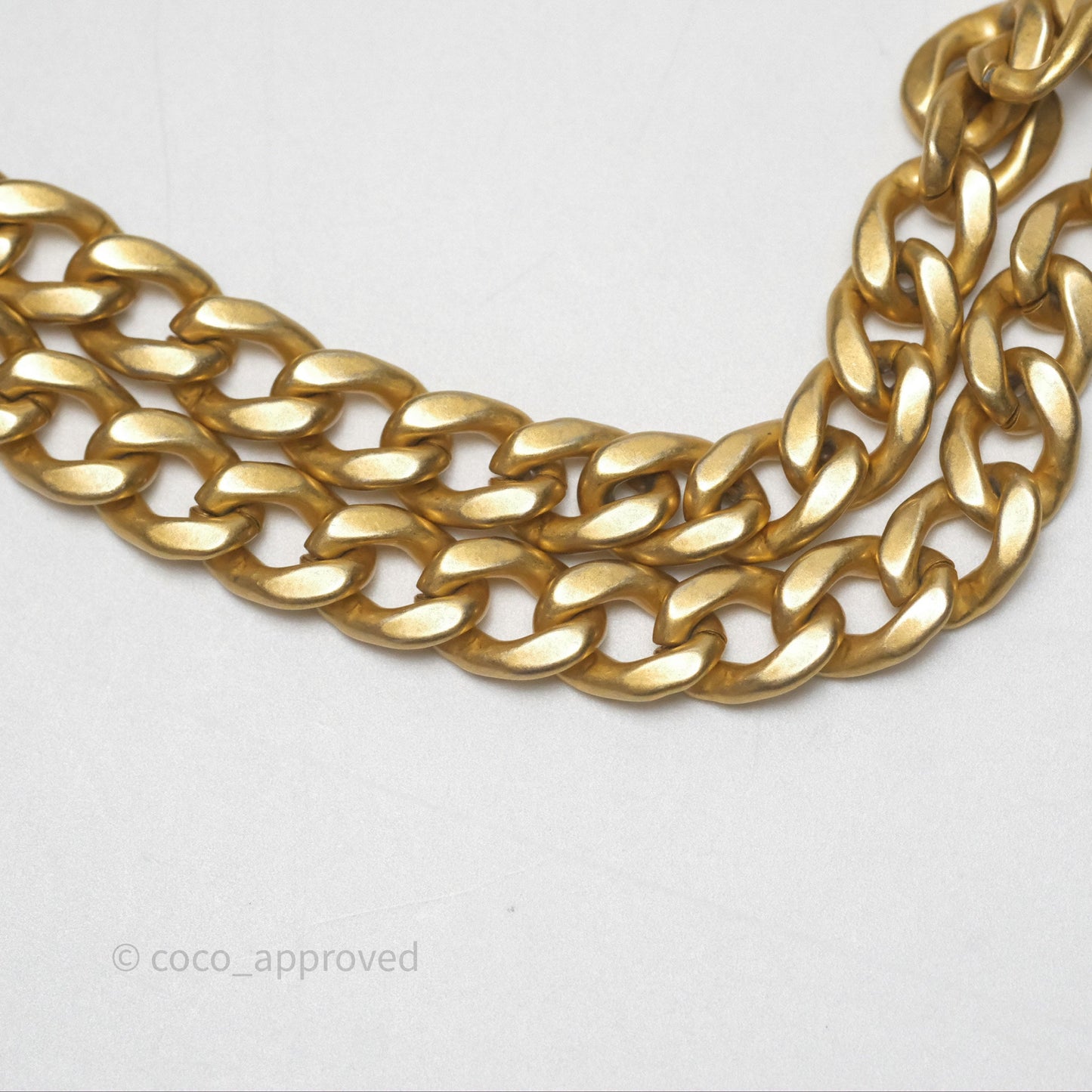 Chanel Vanity with Heart Adjustable Chain Grey Caviar Aged Gold Hardware