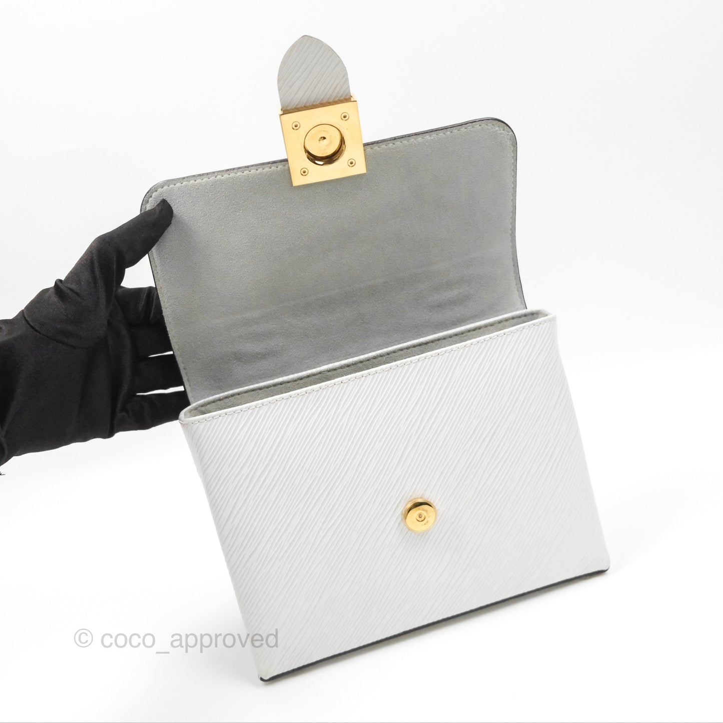 Louis Vuitton Locky BB White Epi