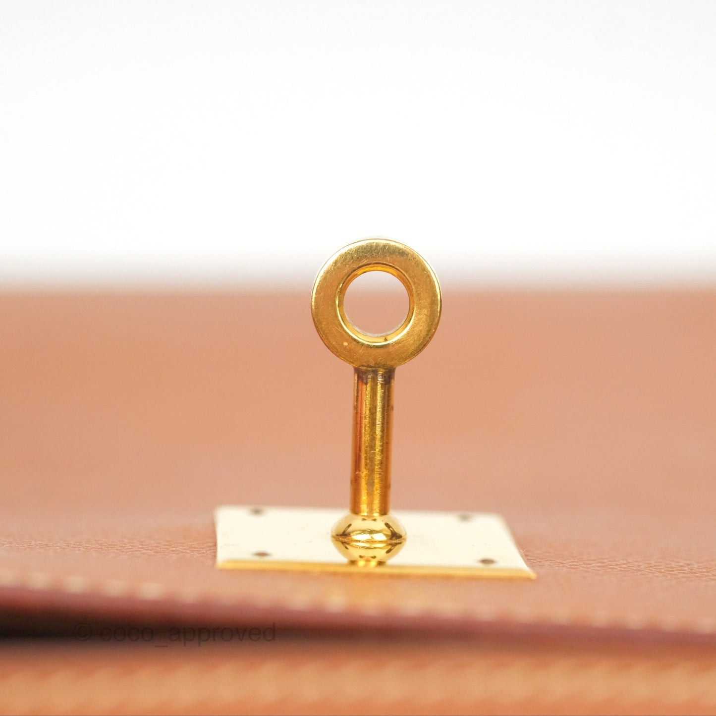 Hermès Kelly 32 Sellier Gold Epsom Gold Hardware