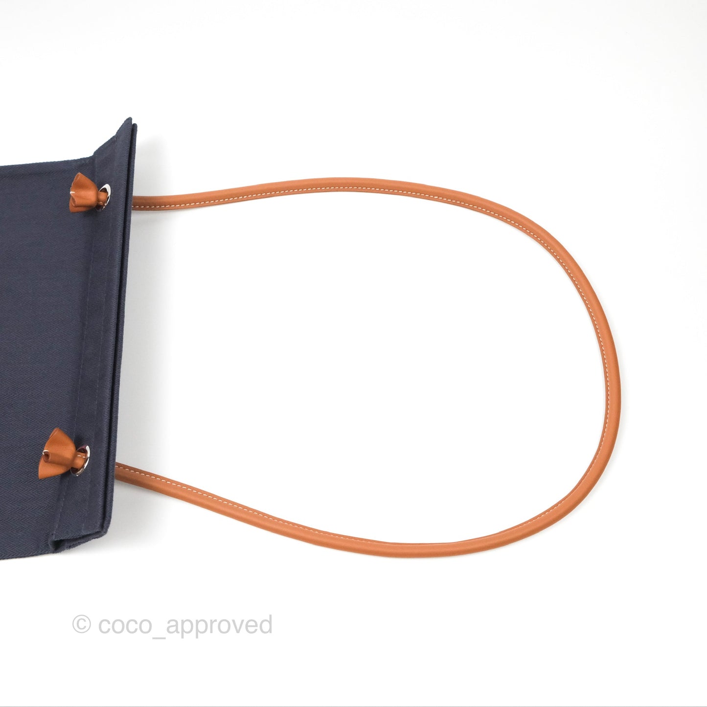 Hermès Aline Canvas Tote Bag