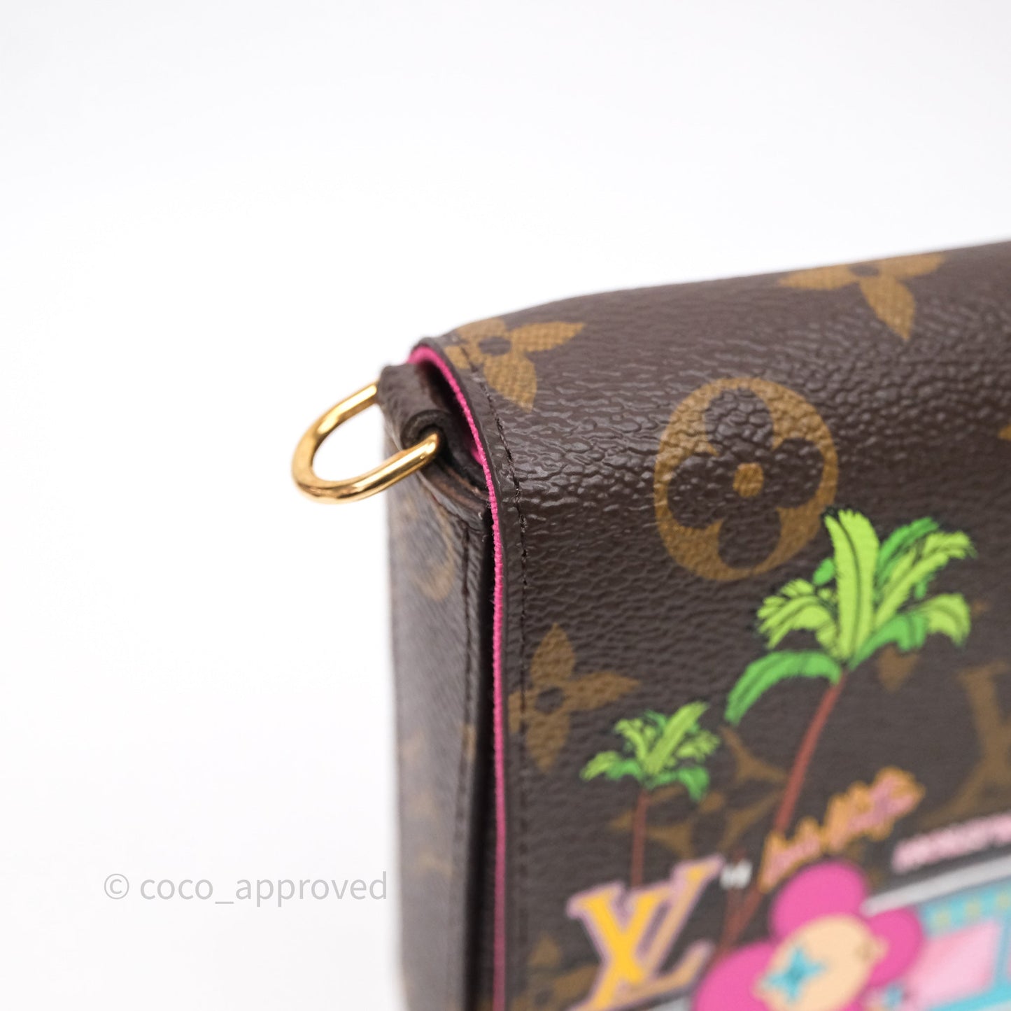 Louis Vuitton Félicie Pochette Hollywood XMAS Monogram