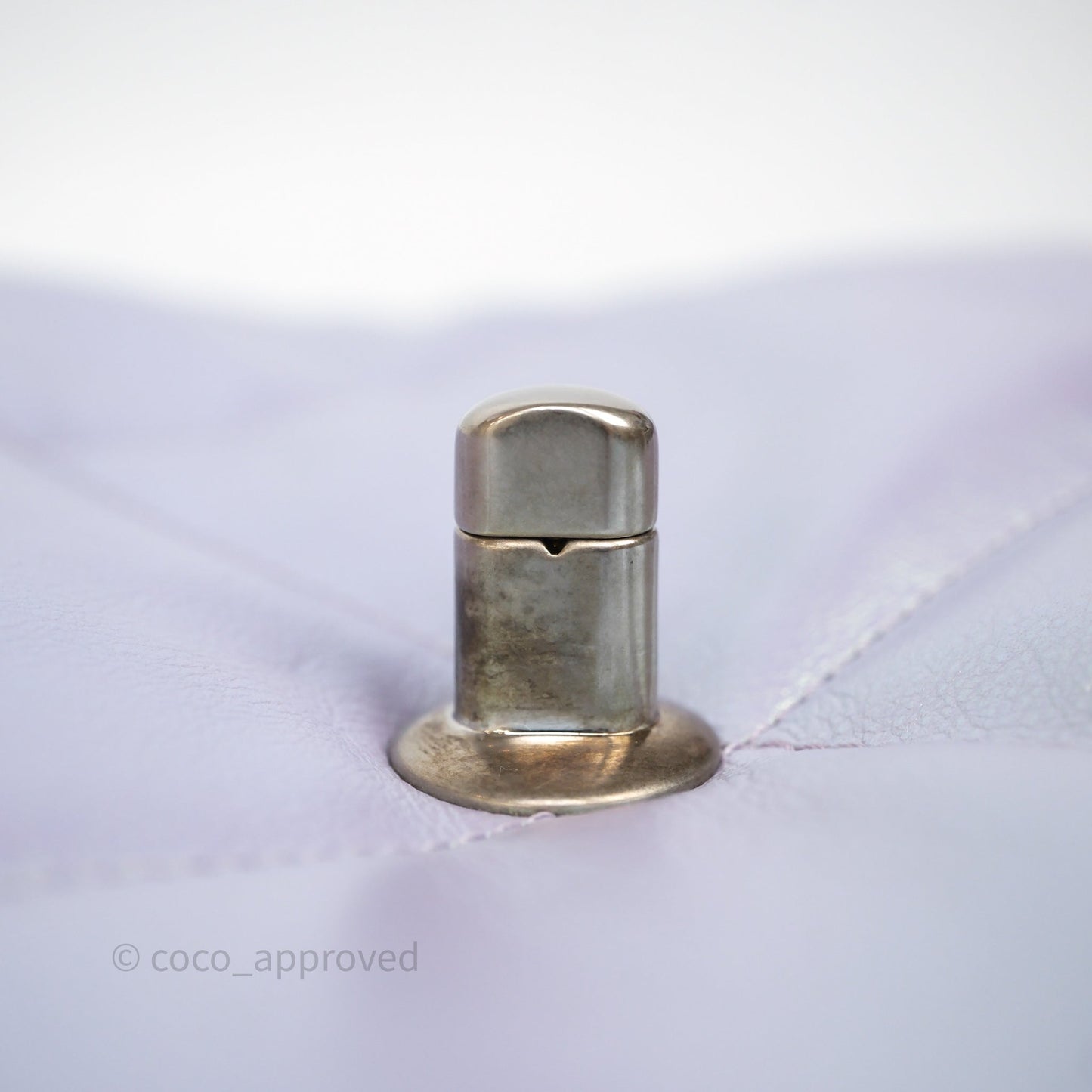 Chanel 19 Small Iridescent Purple Mixed Hardware