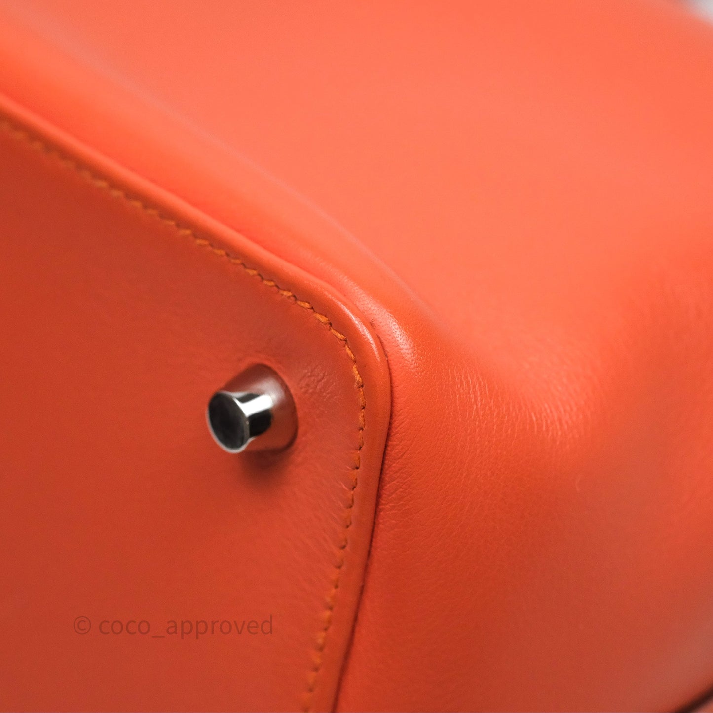 Hermès ToolBox 20 Mangue 9Z Evercolor Palladium Hardware