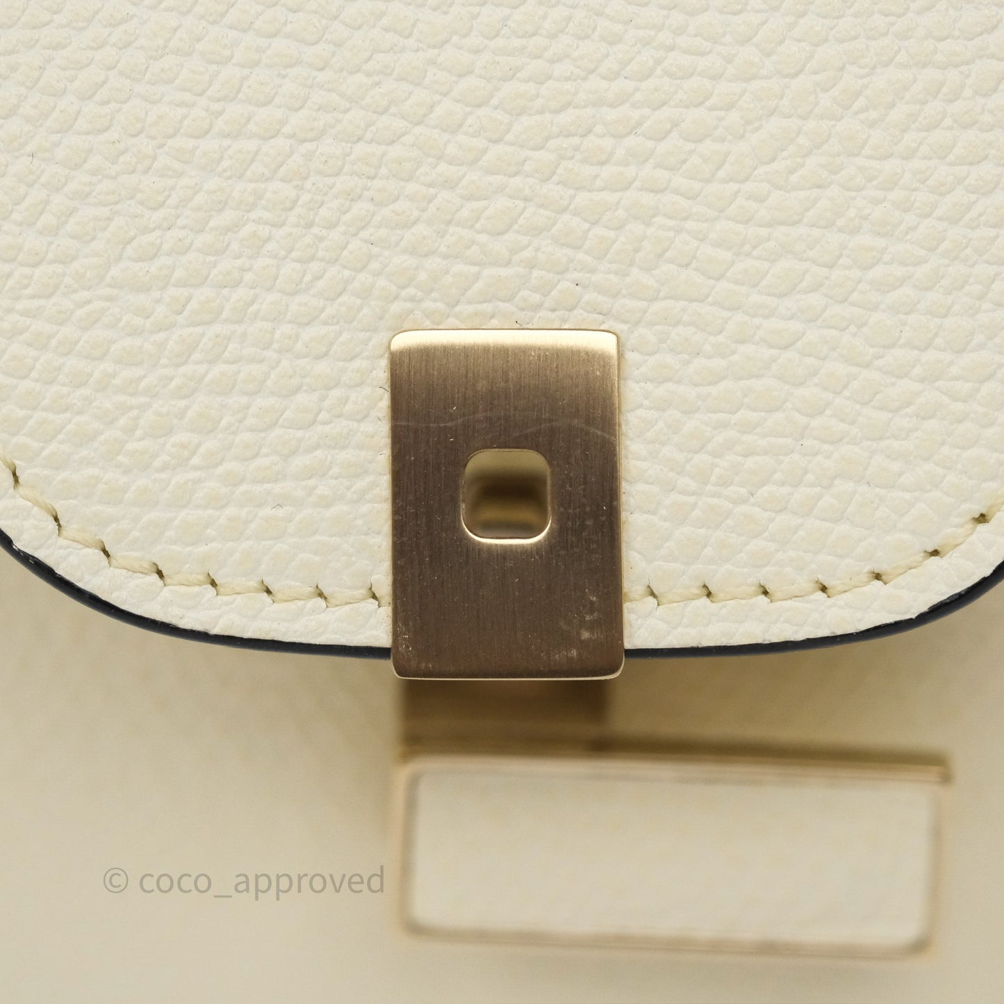 Valextra Iside Belt Bag Pergamena White Calfskin