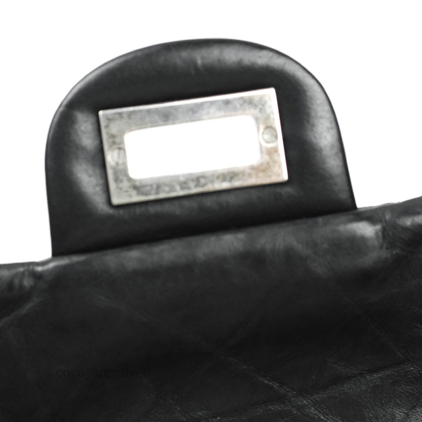 Chanel Reissue Quilted Aged Calfskin Black Ruthenium Hardware 226