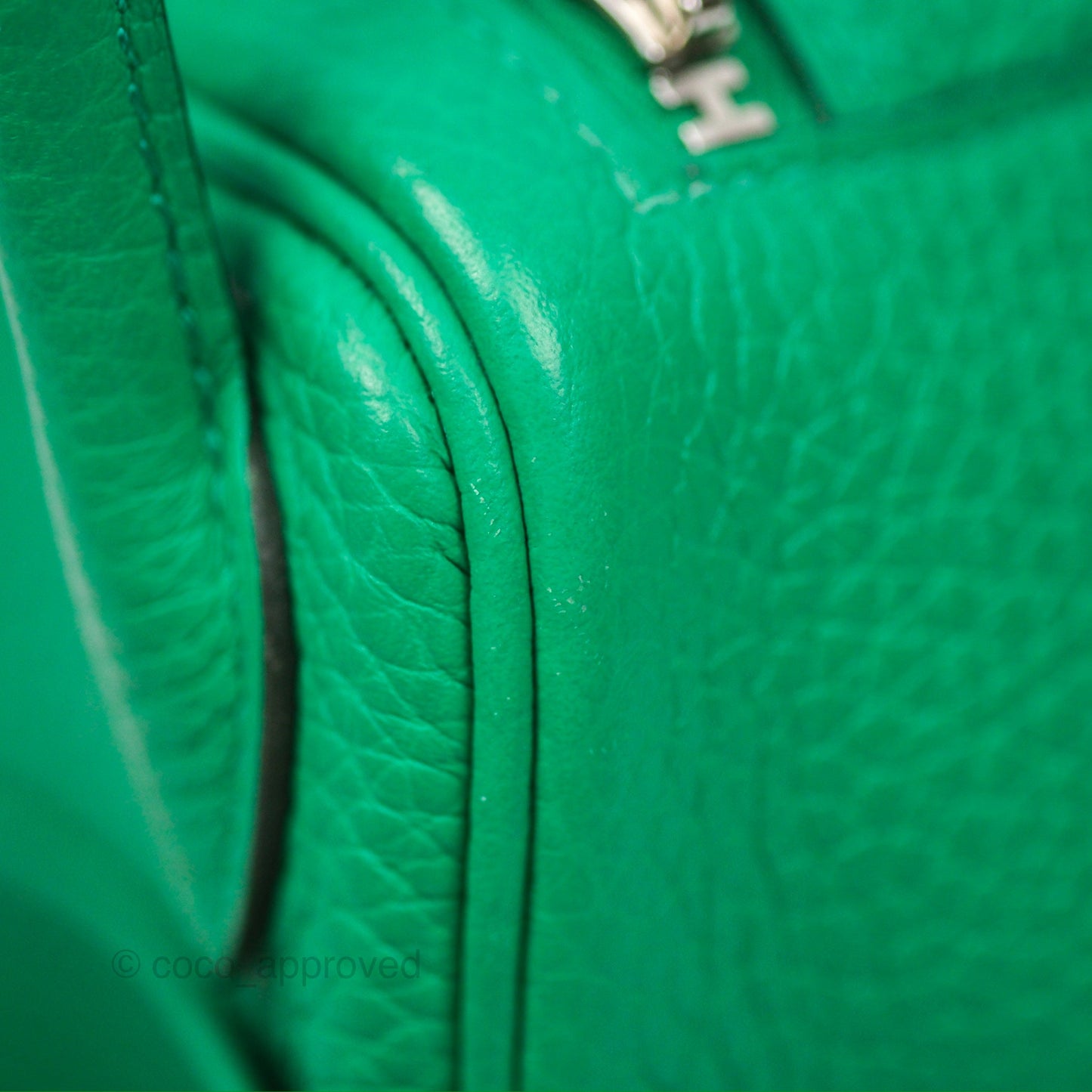 Hermès Mini Lindy 20 Menthe 6W Clemence Palladium Hardware