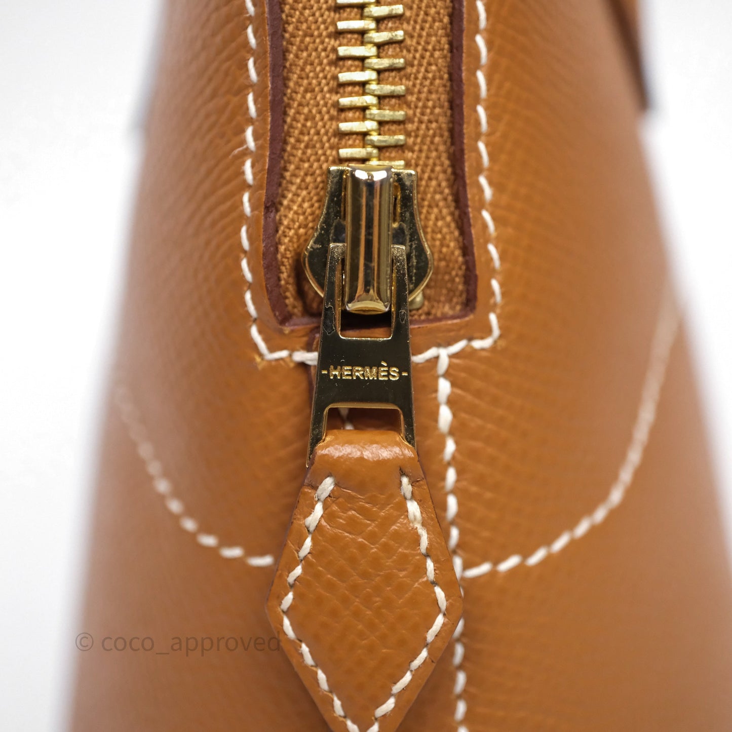 Hermès Bolide 27 Gold Epsom Gold Hardware