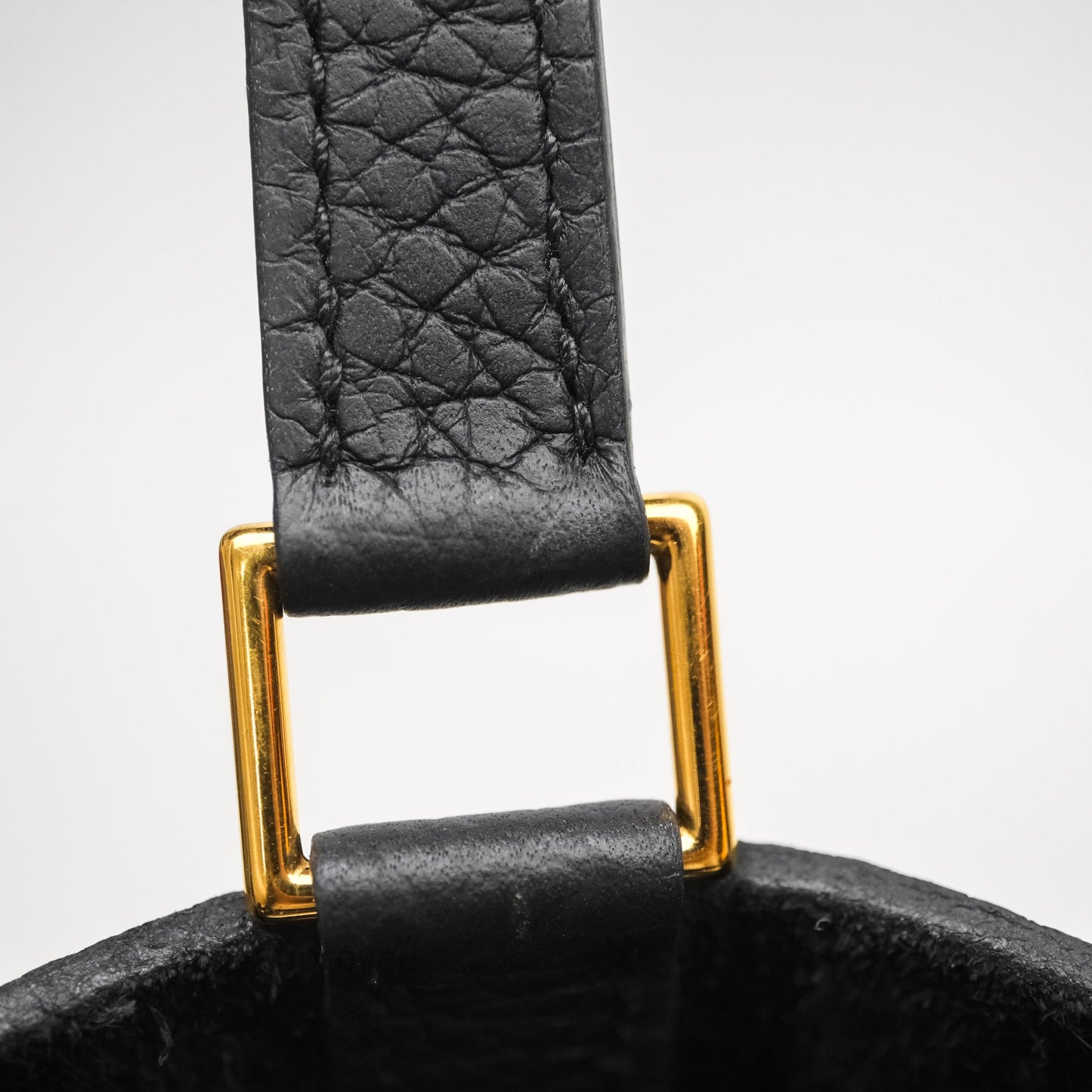 Hermès Picotin Lock 18 Noir Black 89 Clemence Gold Hardware