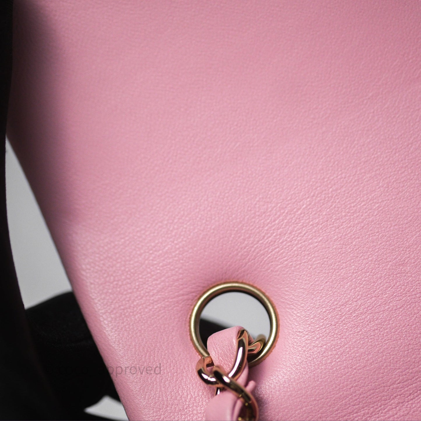 Chanel Quilted Mini Rectangular Flap Pink Lambskin Gold Hardware