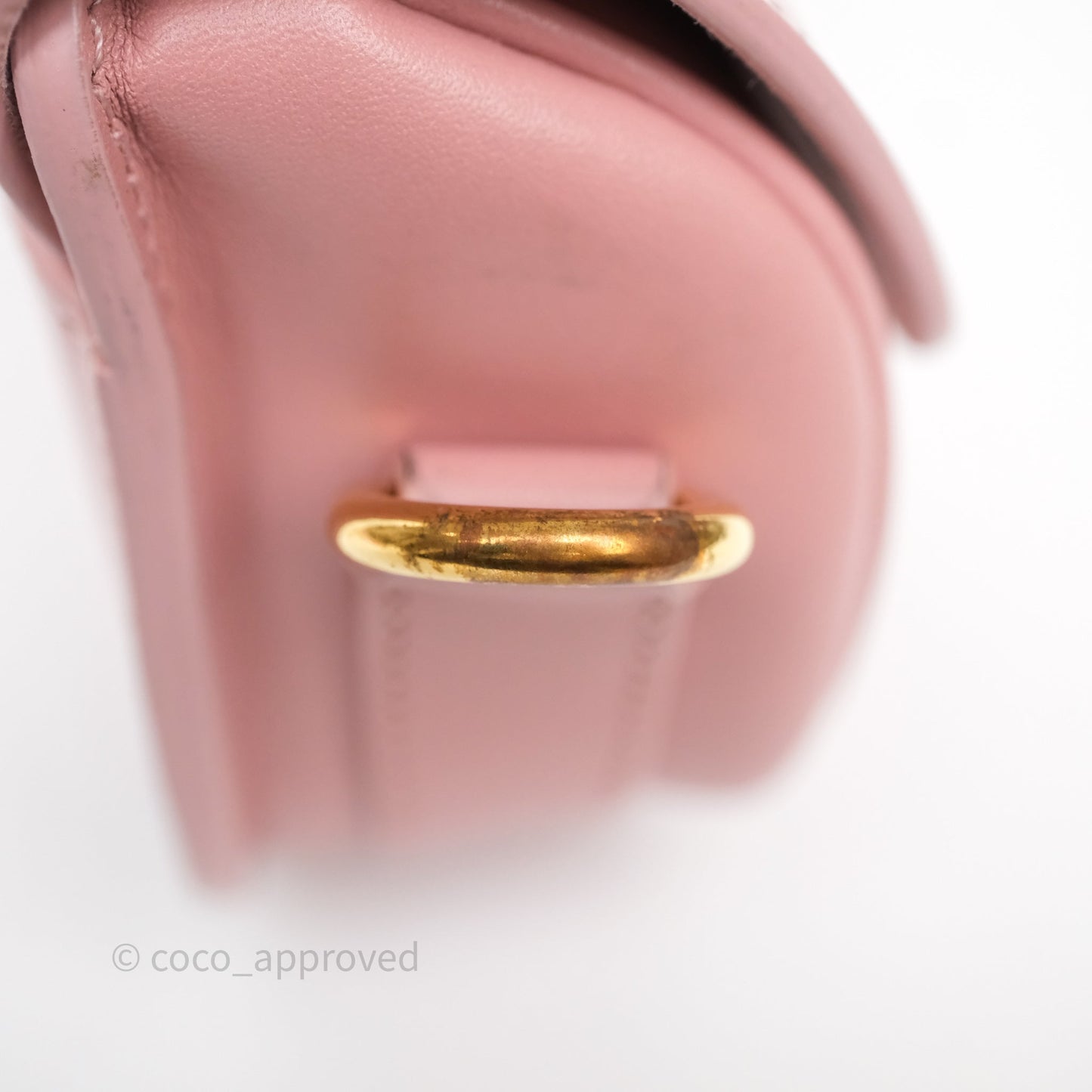 Christian Dior Dior Bobby East-West Bag Pink Calfskin