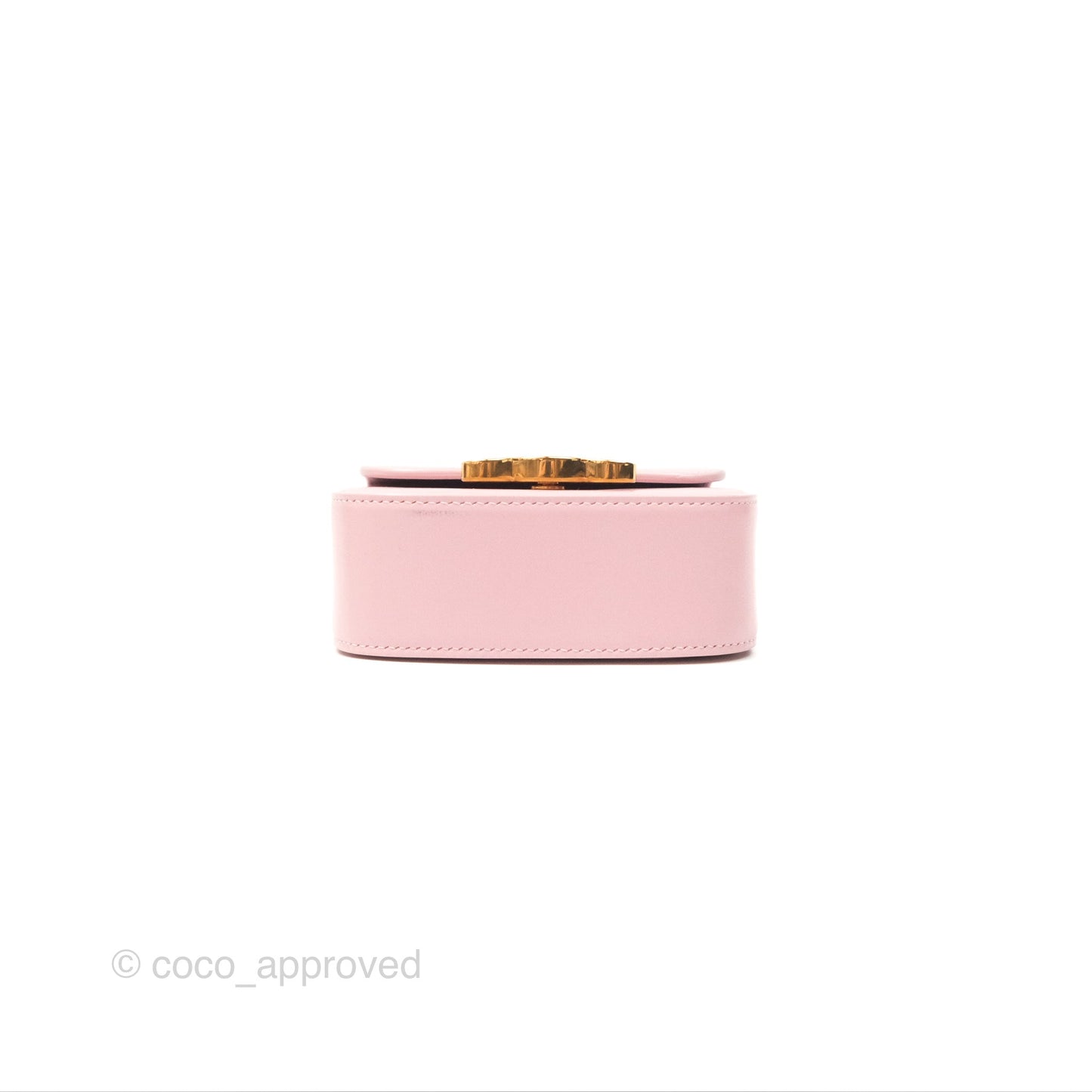 Celine Mini Triomphe Shiny Calfskin Pink