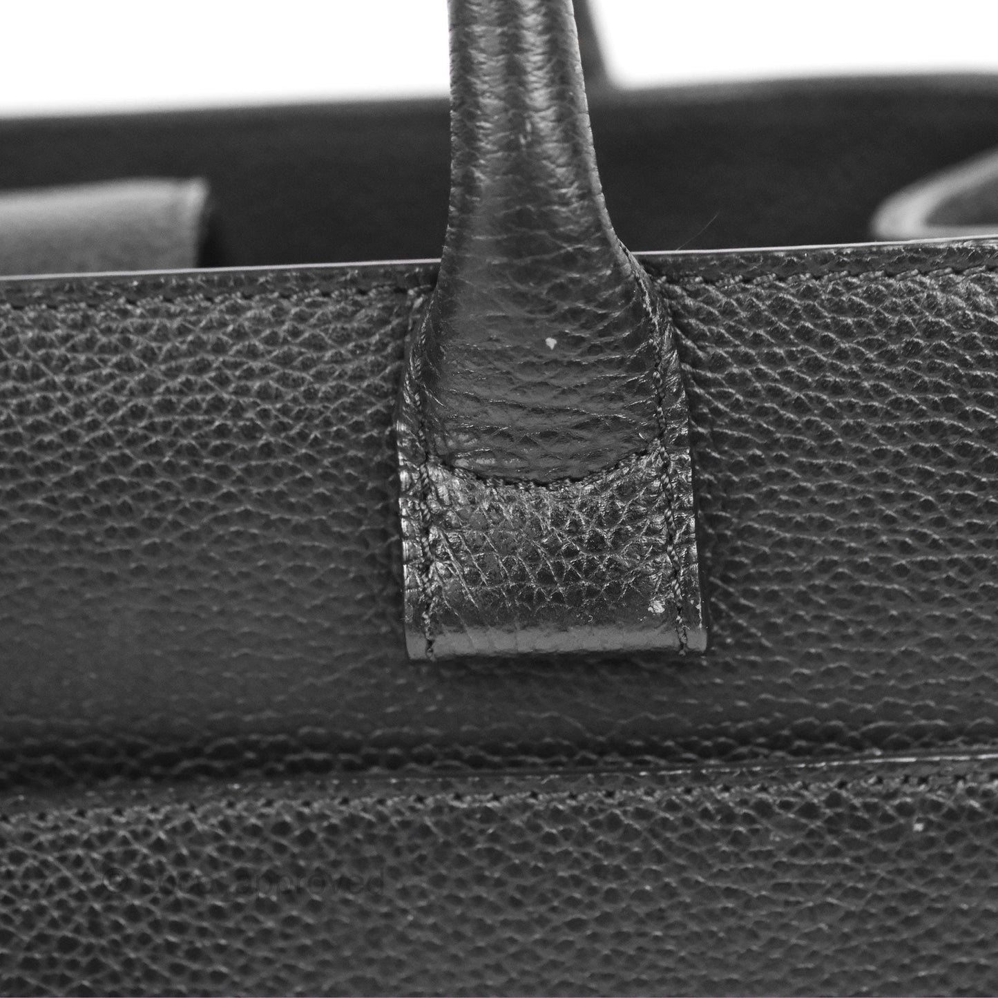 Chanel Mini Neo Executive Shopper Tote Black Grained Calfskin Gold Hardware