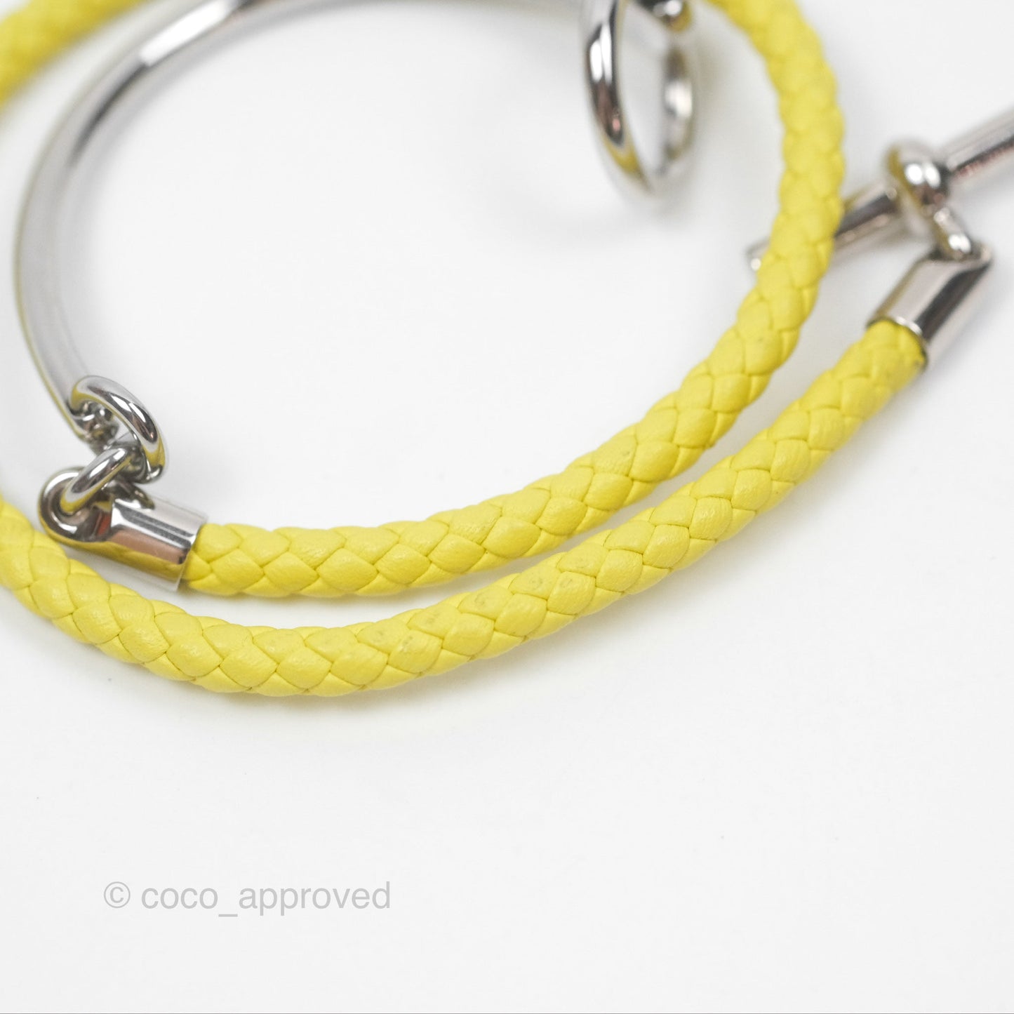 Hermès Glenan H Link Argo Bracelet Yellow Palladium Hardware