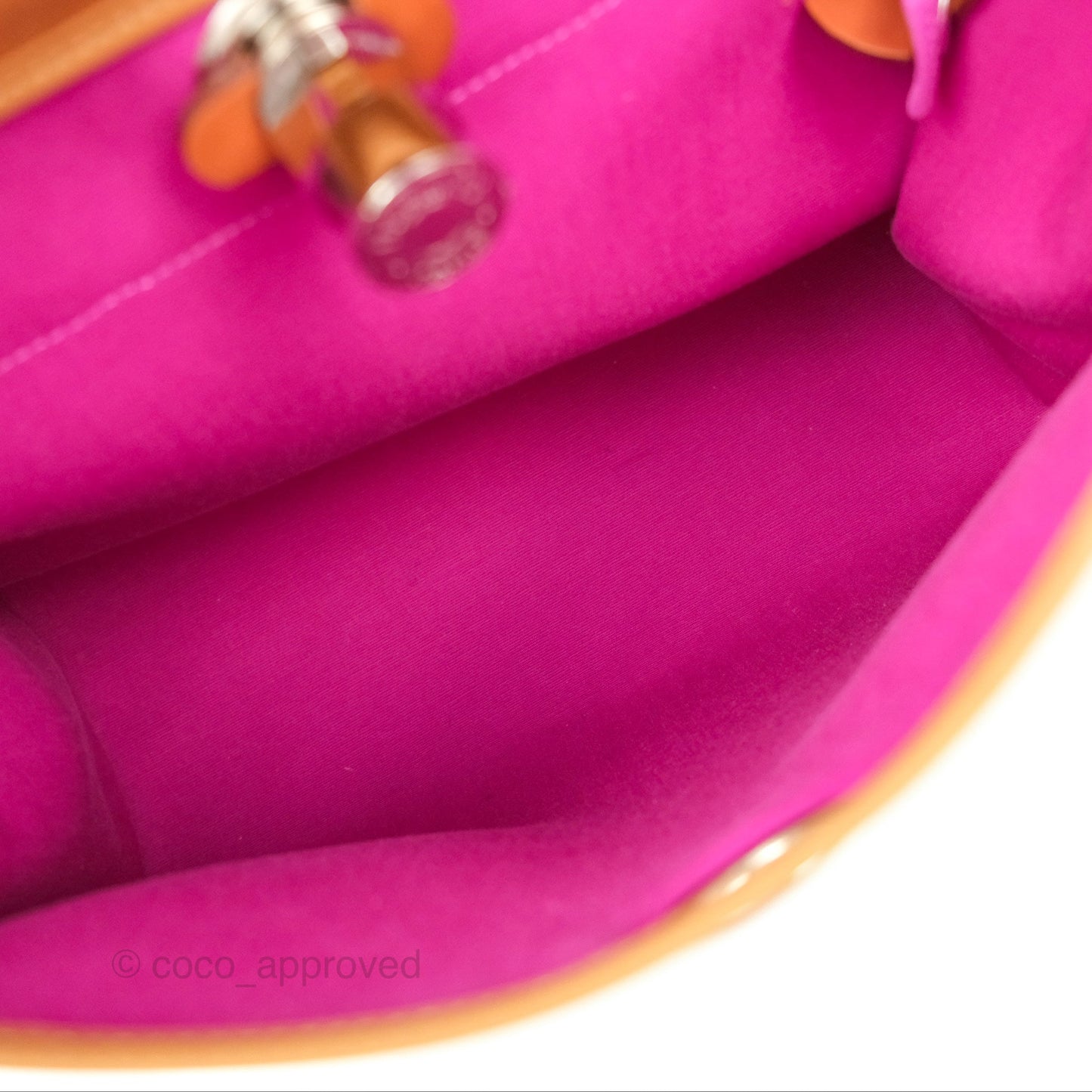 Hermès Herbag Zip 31 Dune Magnolia Fauve Canvas Palladium Hardware
