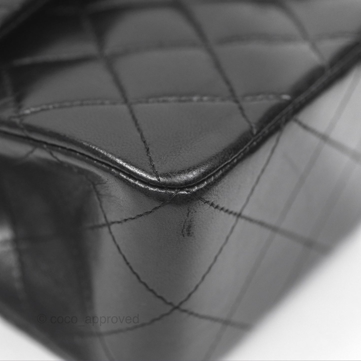 Chanel Small S/M Classic Flap Black Lambskin Silver Hardware