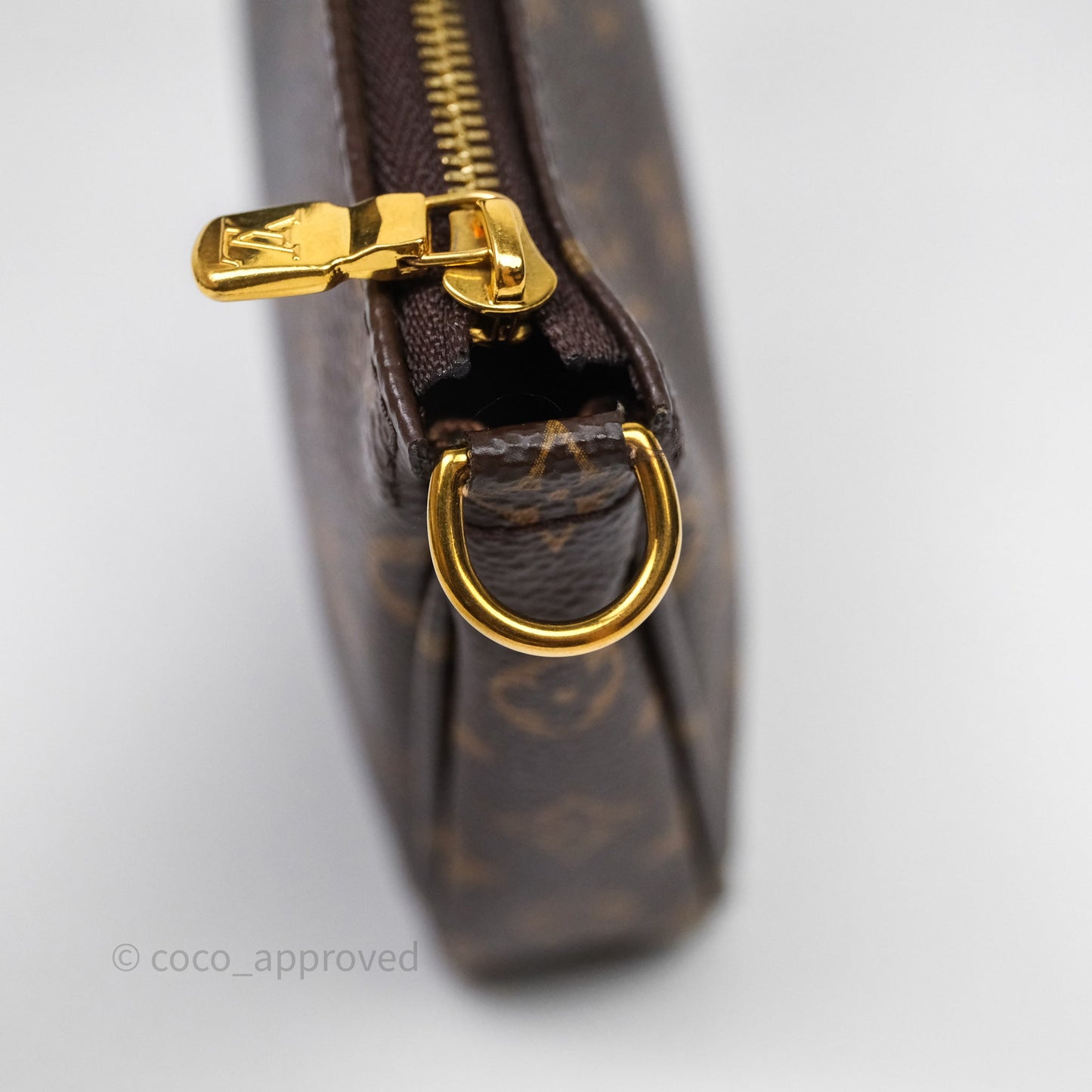 Louis Vuitton Multi Pochette Accessories Khaki Monogram Canvas