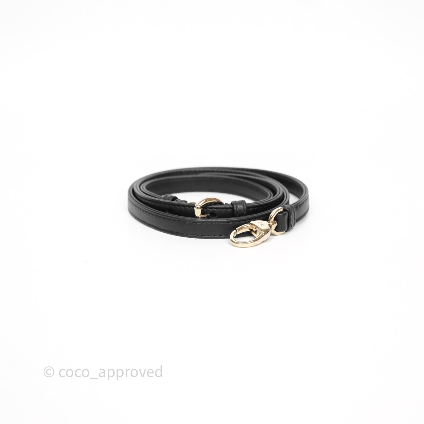 Christian Dior Micro Lady Dior Cannage Black Lambskin Gold Hardware